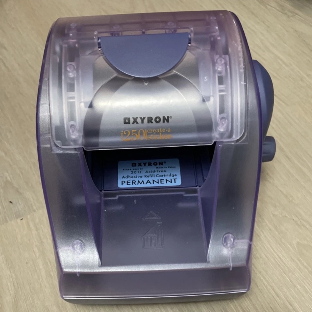 Xyron 250 Create A Sticker 2 1/2 in Sticker Maker